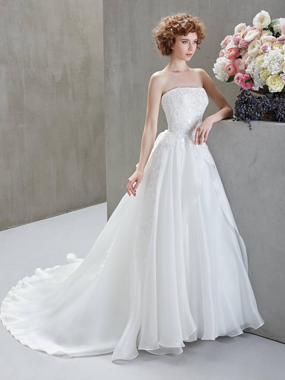 Abito da sposa romantico