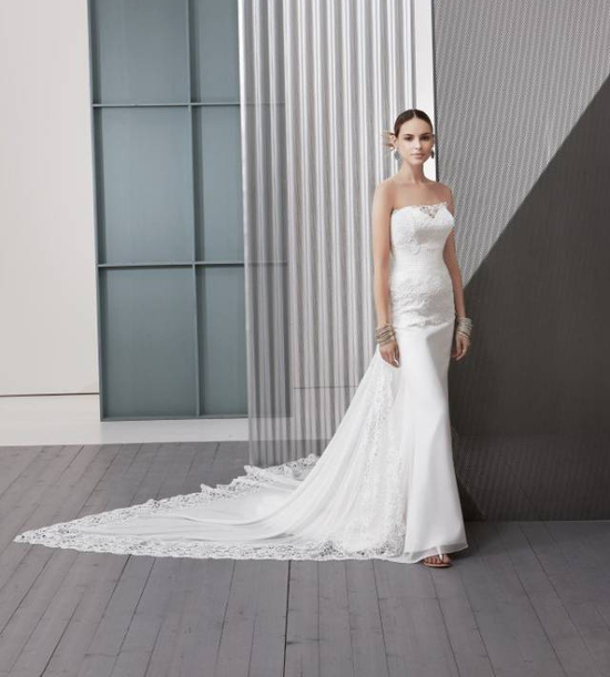 Abito da sposa contemporaneo