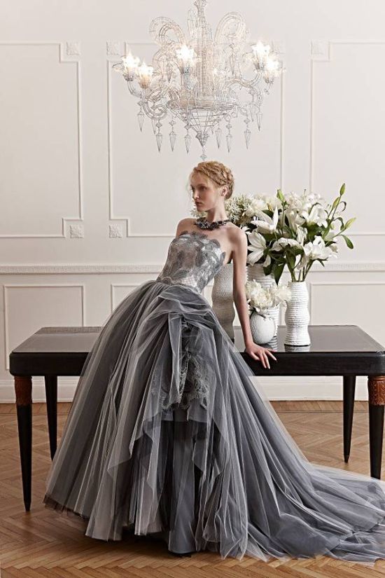 Abito da sposa colorato