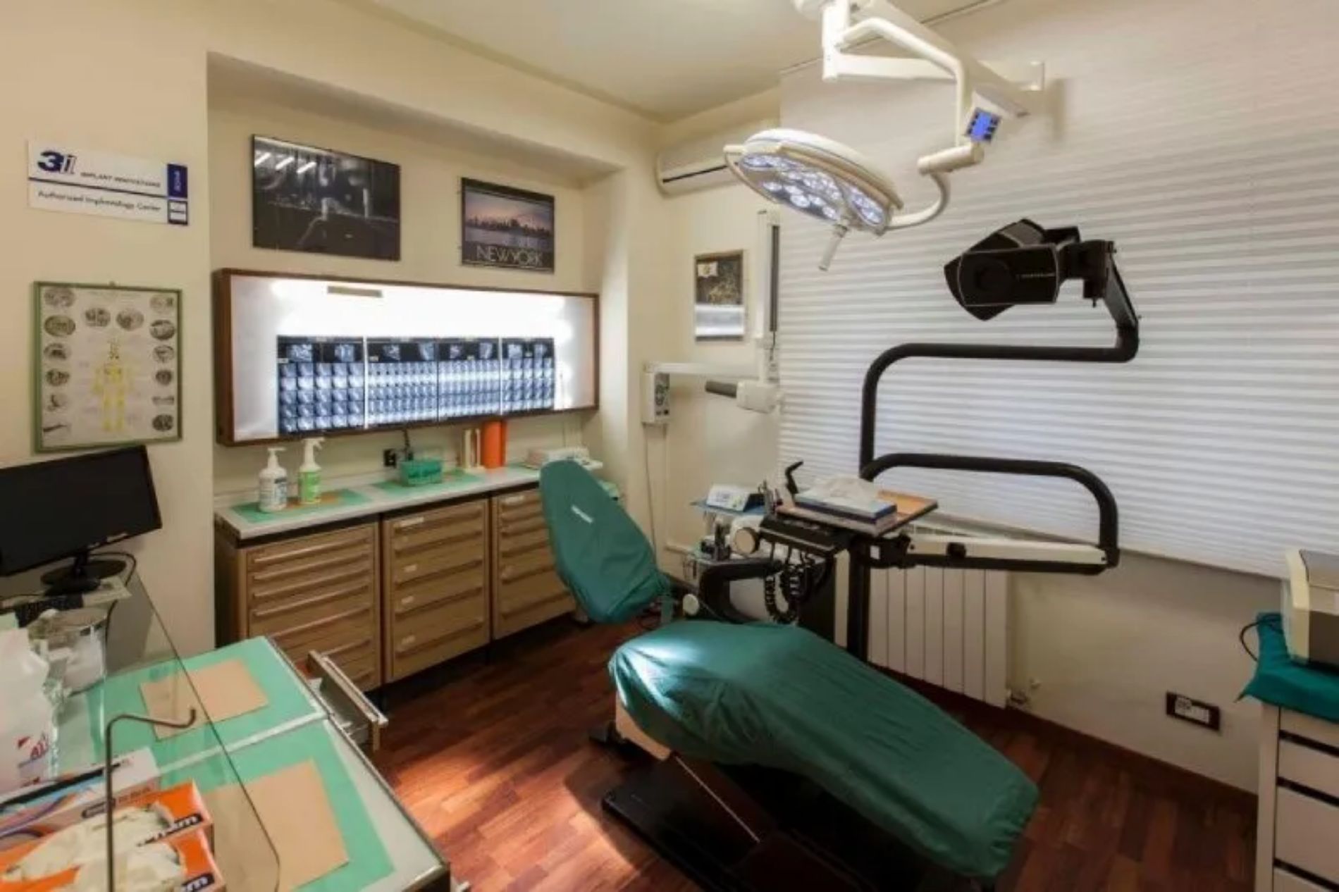 sala di un centro odontoiatrico