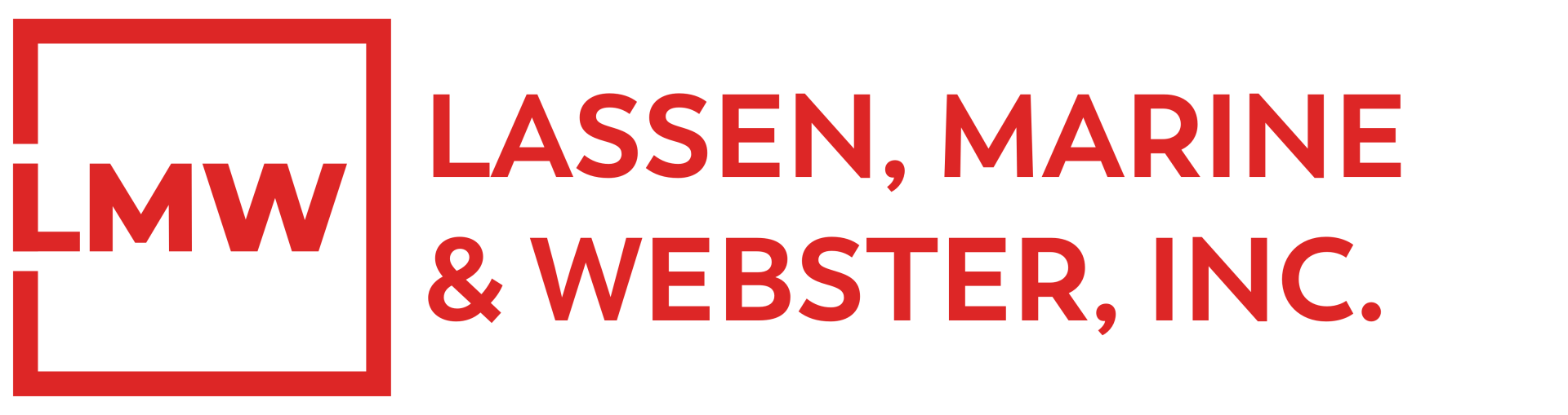 Lassen, Marine & Webster, Inc. Lassen, Marine & Webster, Inc.
