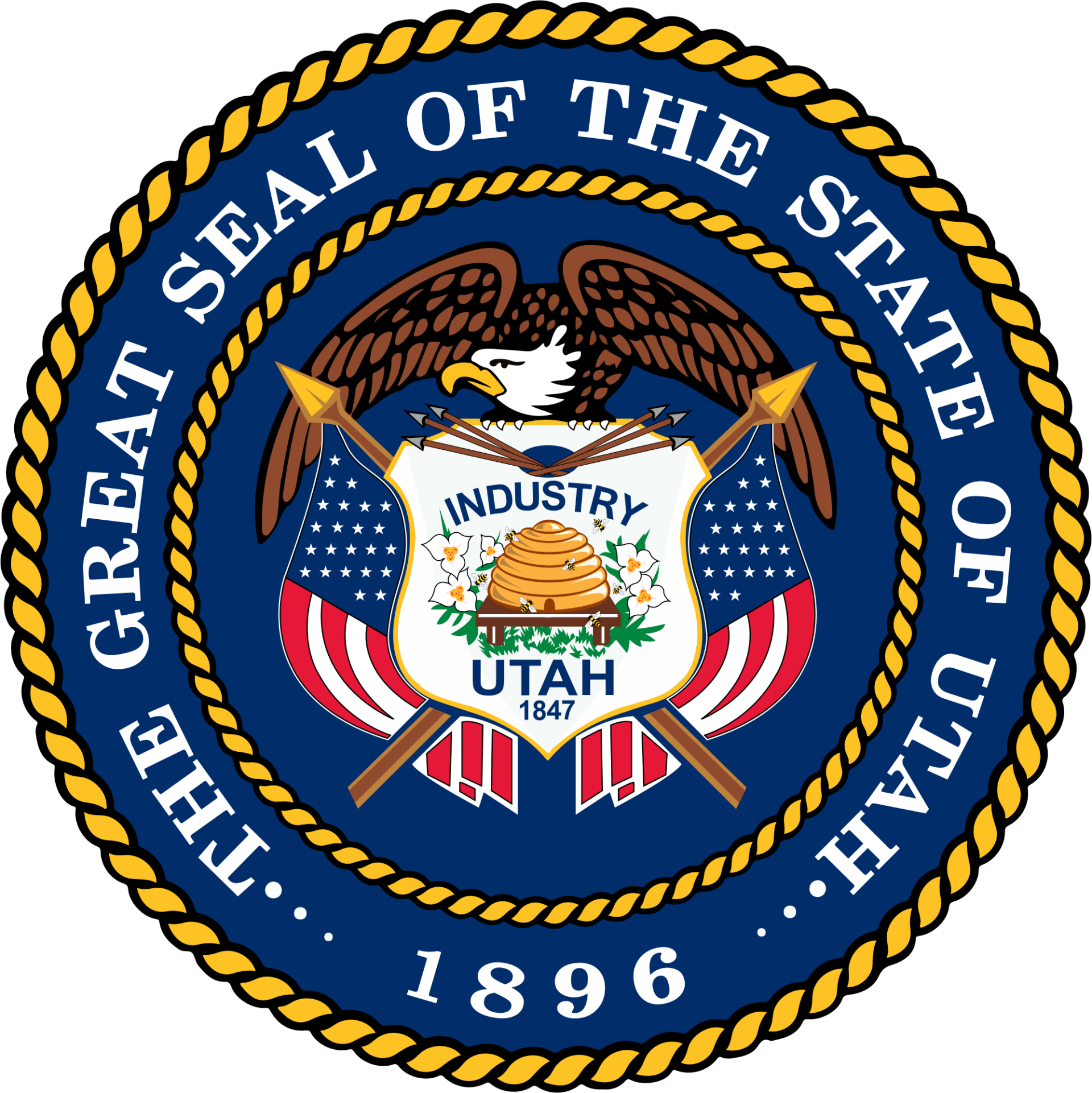 The Great Seal of the State of Utah