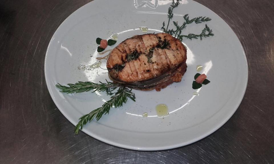 Trancio di pesce spada grigliato