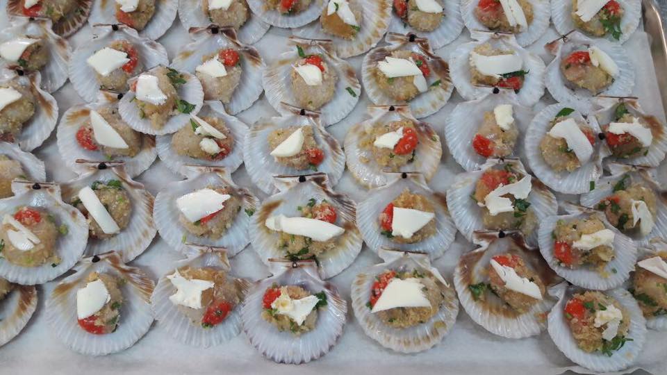 Tartine a base di pesce