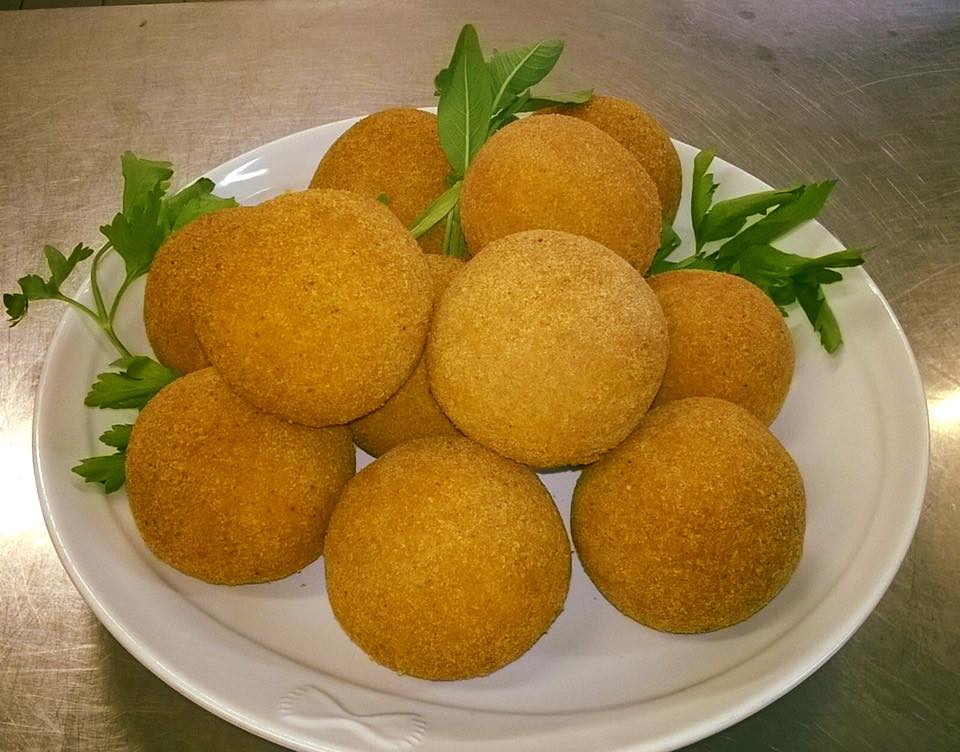 Polpette di pesce fritte