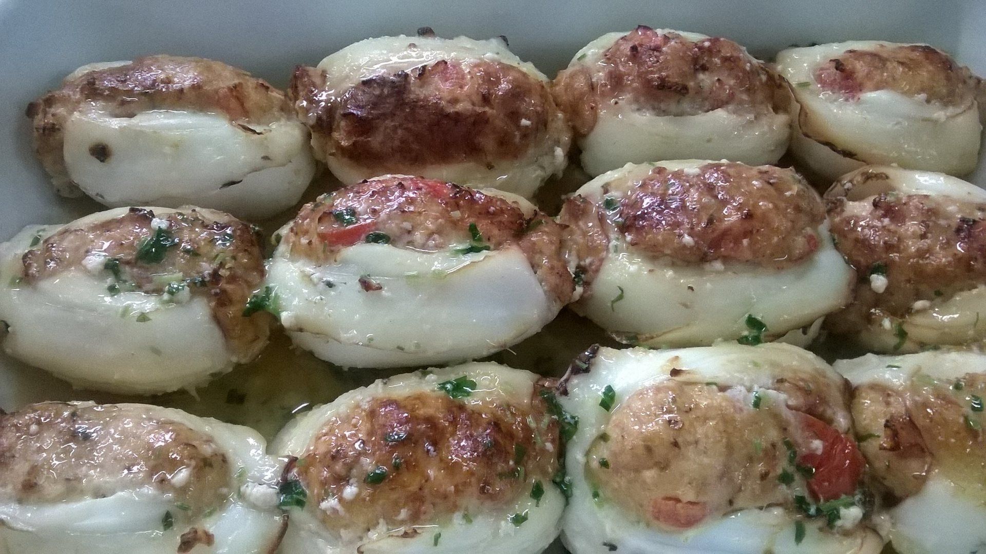 Pesce gratinato al forno