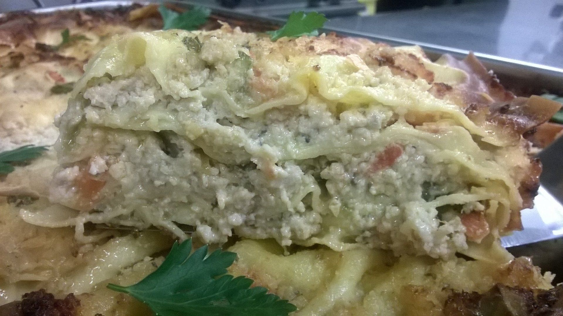 Lasagna a base di pesce