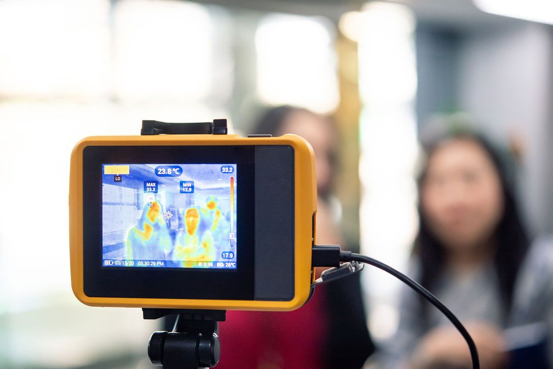 fotocamere di sicurezza termiche