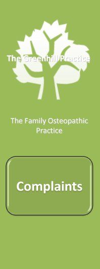 Image of cover for complaints procedure document.