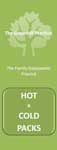 Image of hot and cold pack instruction leaflet