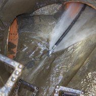 Drain jetting service