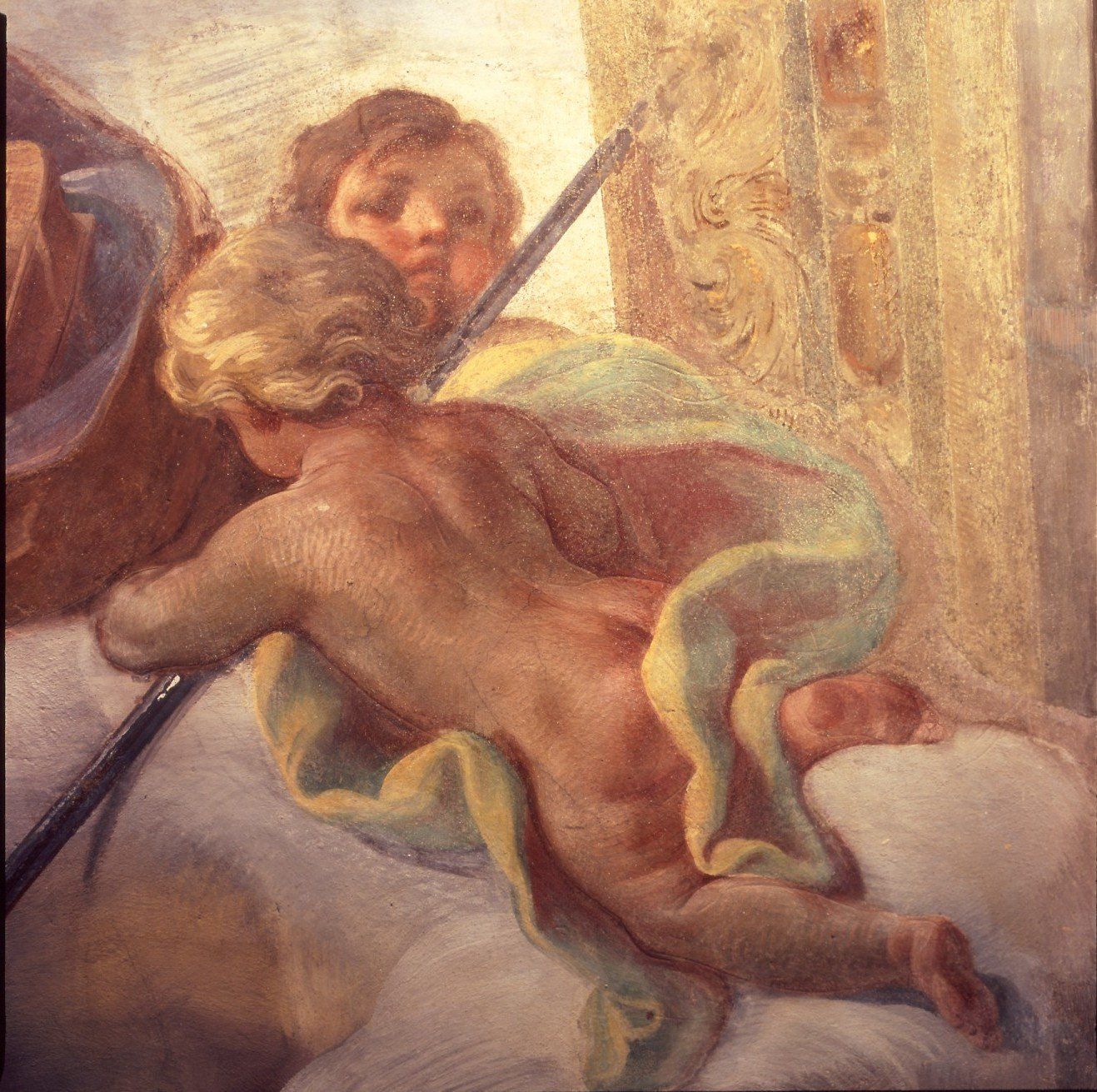 affresco di Corrado Giaquinto dopo il restauro