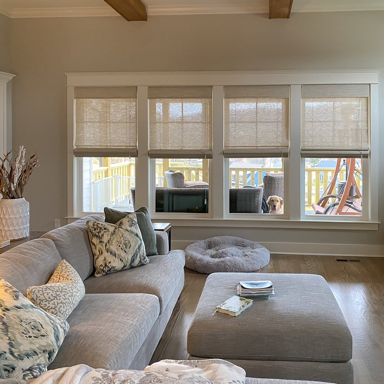 living room shades