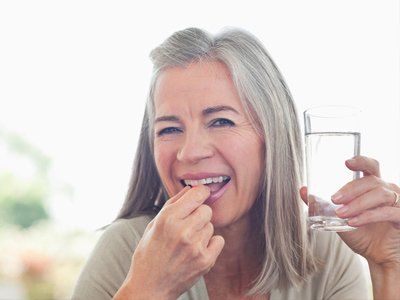 Nutritional Supplement — Old Lady Drinking A Vitamin in Arcadia, CA Nutritional Supplement — Old Lady Drinking A Vitamin in Arcadia, CA
