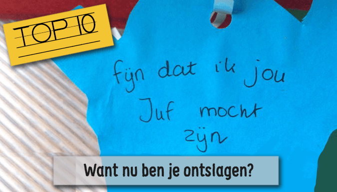Handgeschreven bericht met een fout; jou terwijl het jouw moet zijn.