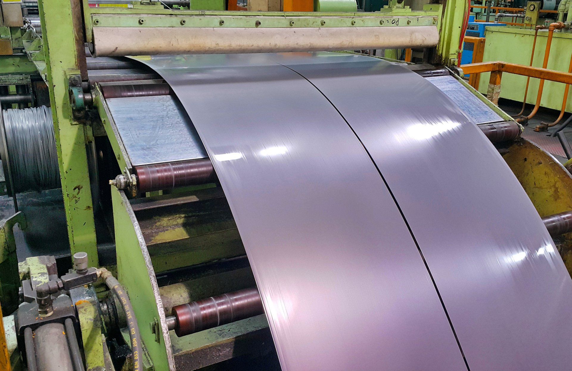 Steel Tubing — Man Shearing of Steel in Channahon, IL