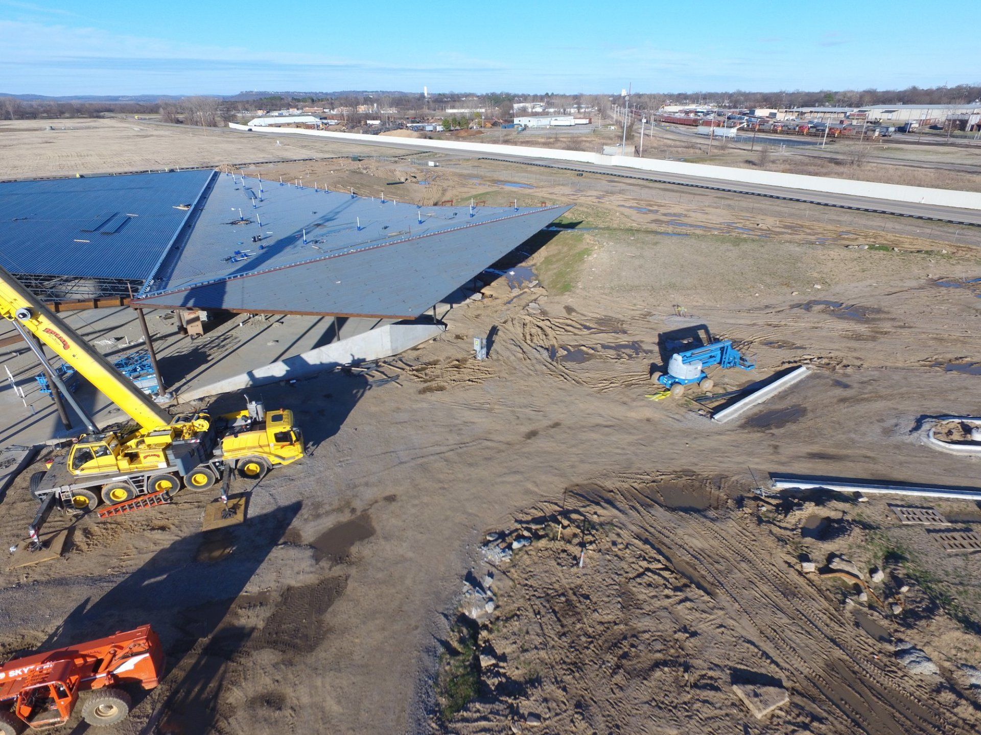 U.S. Marshals Museum Construction Site | Fort Smith, AR | Holmes Erection Inc.