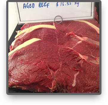 aged beef