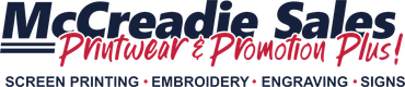 McCreadie Sales Printwear & Promotion Plus Logo