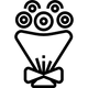 icona mazzo di fiori