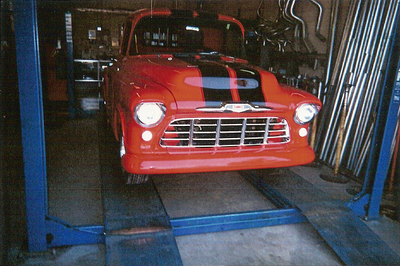 Personalized Exhaust Custom — Red Striped Car in Bakersfield, CA