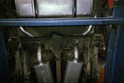 Custom Exhausts Personalized — Red Car Exhaust System in Bakersfield, CA
