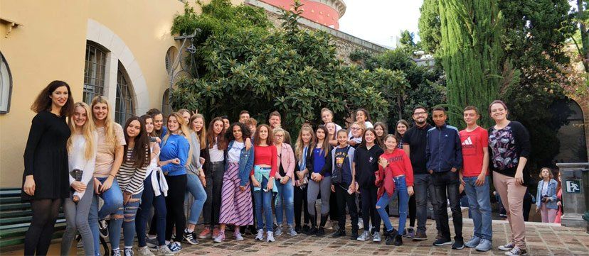 Students in Barcelona