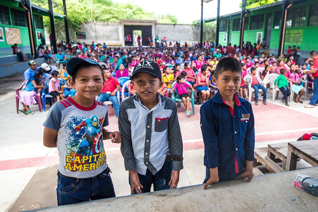Three Boys Smiling