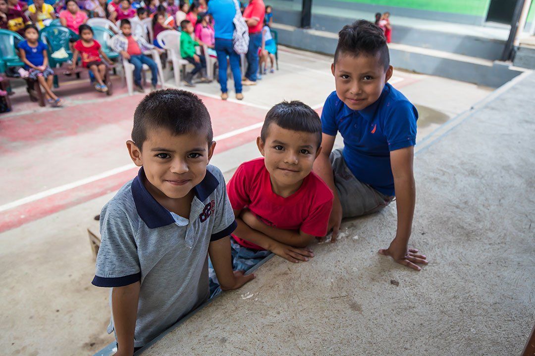 3 Children Smiling