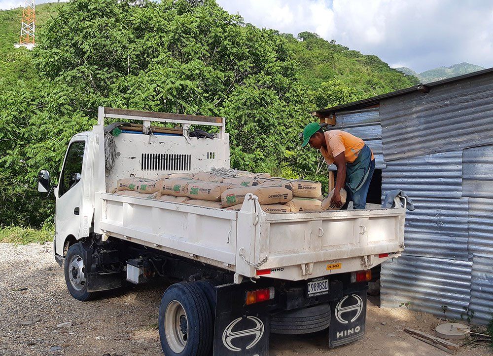 Person Loading Truck