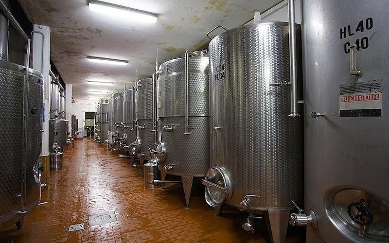 Equipment for the fermentation and conservation of wines