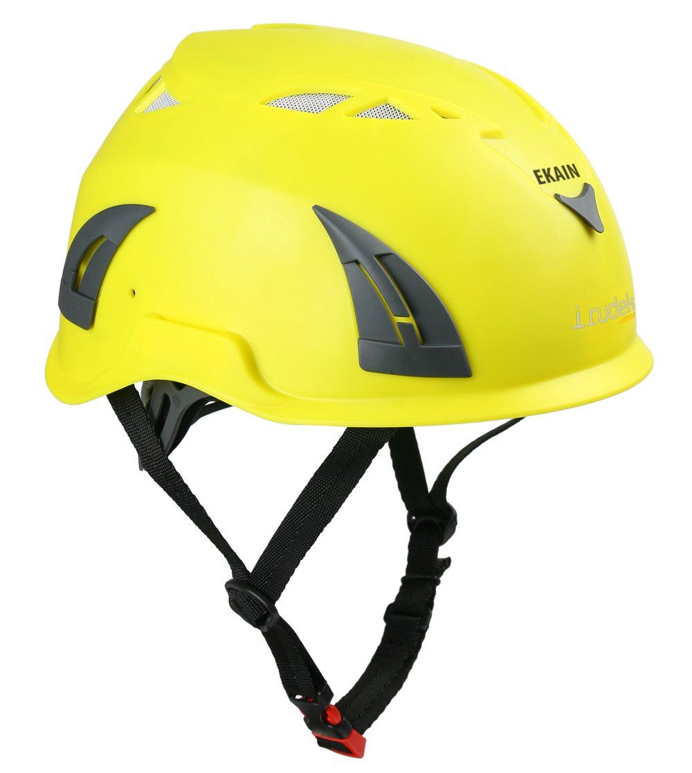 Elmetto protettivo giallo