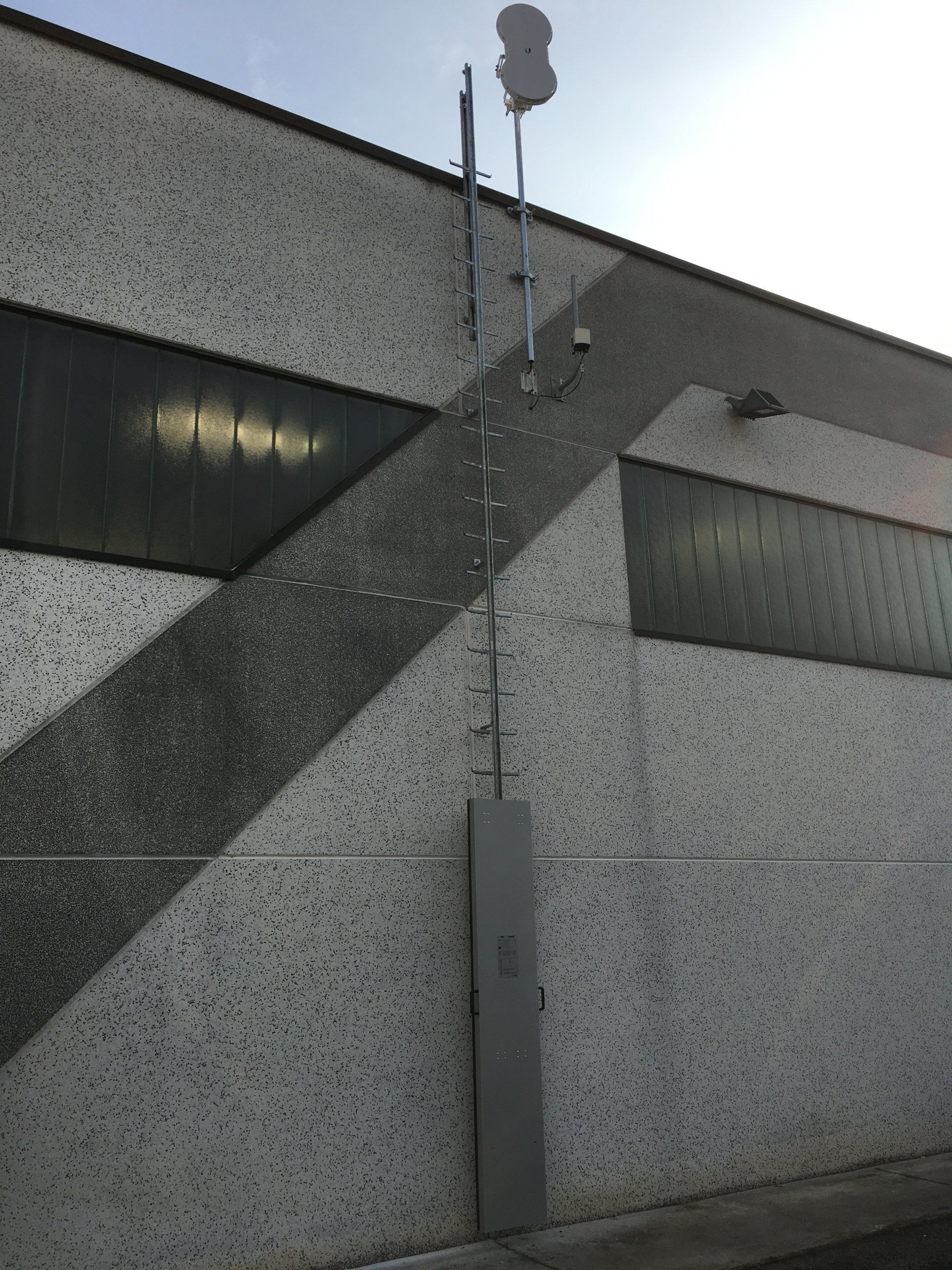 scala in acciaio