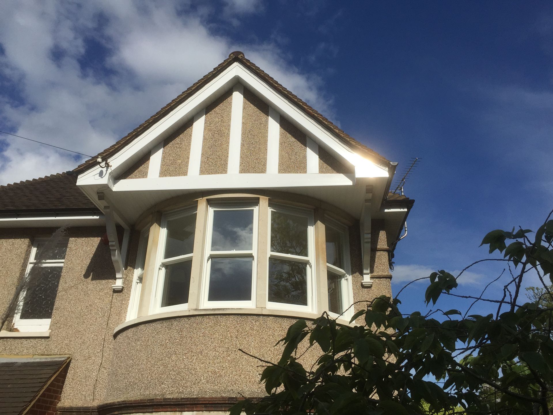 upstairs window