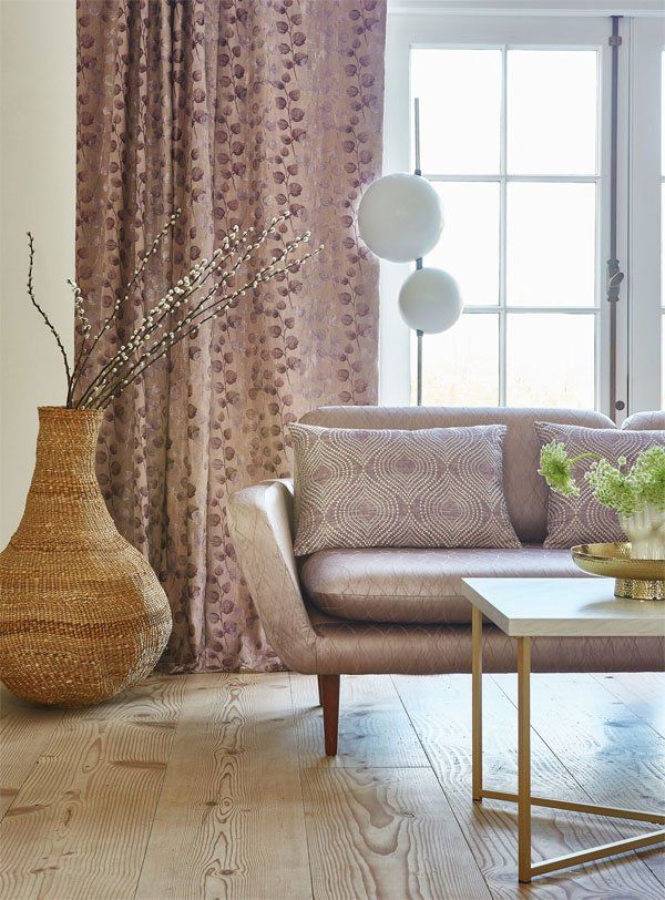 sofas and curtains