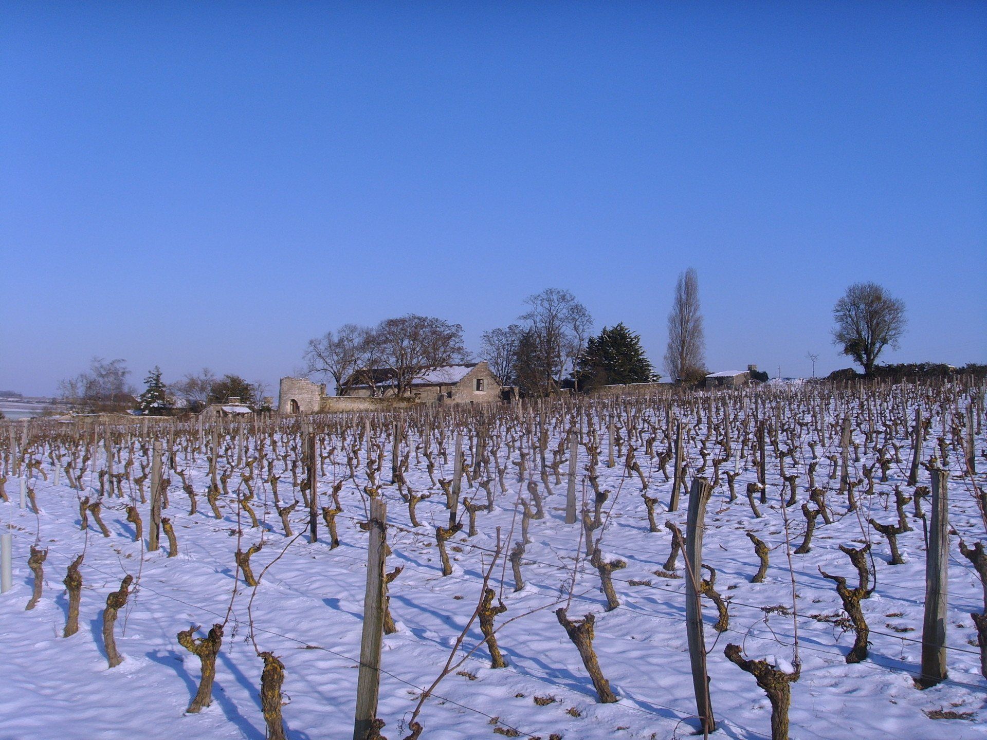 La Grande Maison in winter