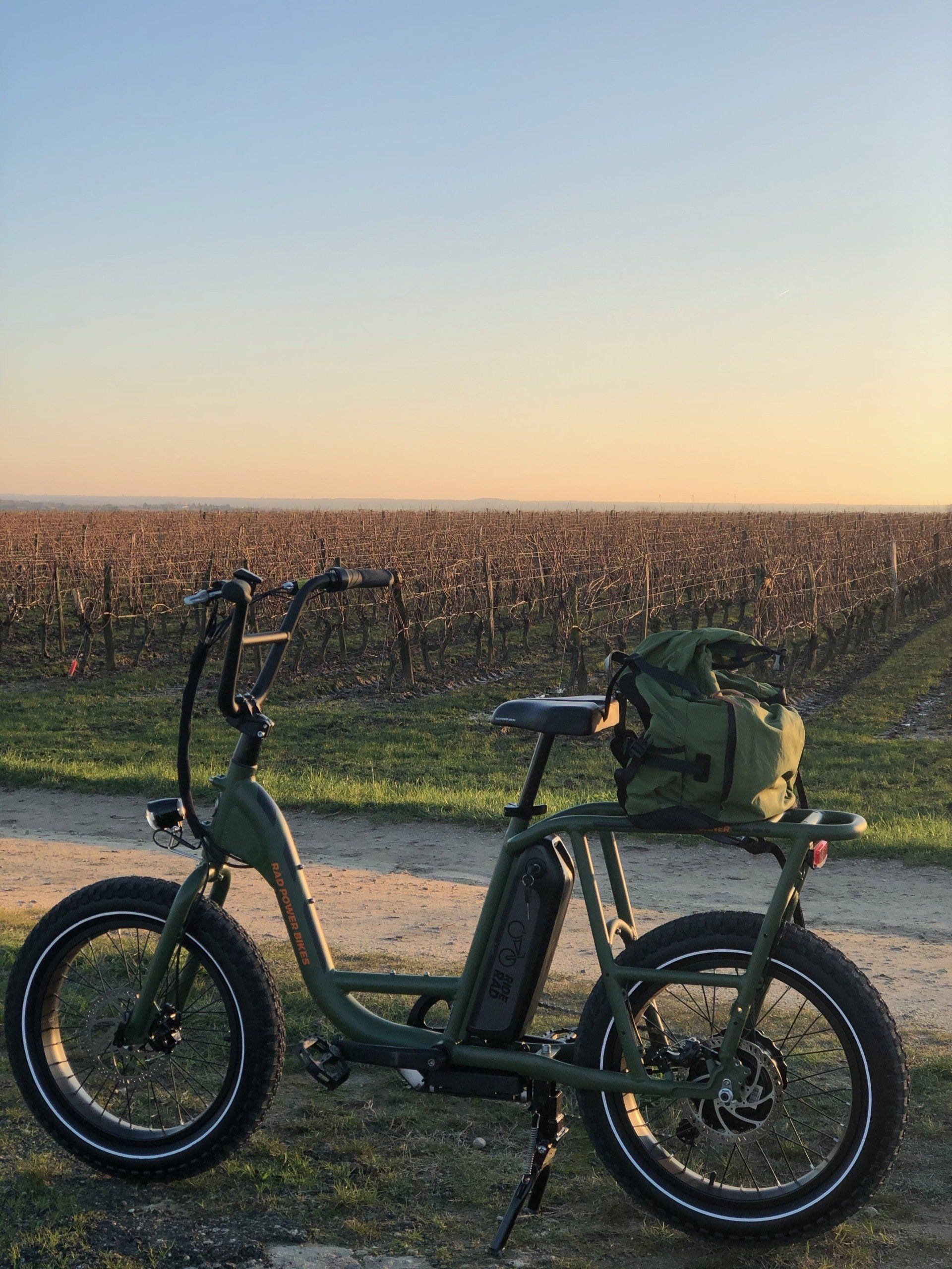 Vineyard cycling