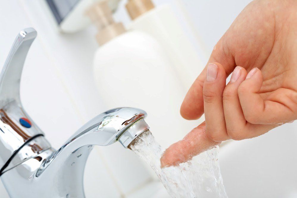 Checking Water Temperature — Piper With Water Leaking in Irving , TX