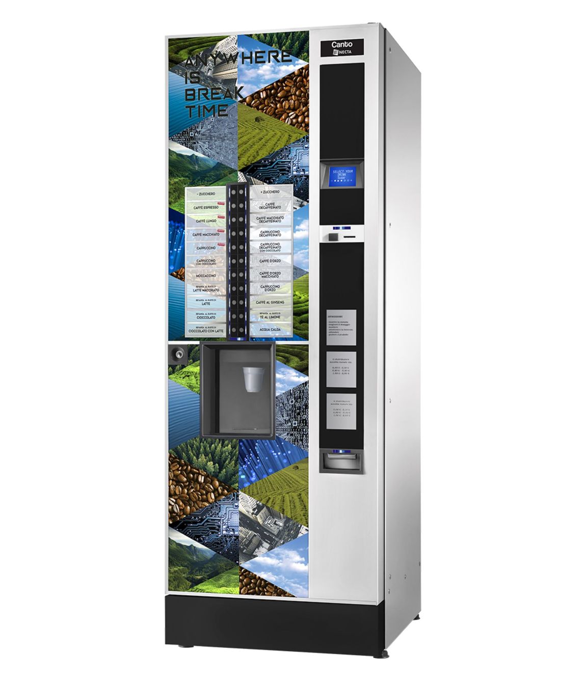 distributore automatico canto