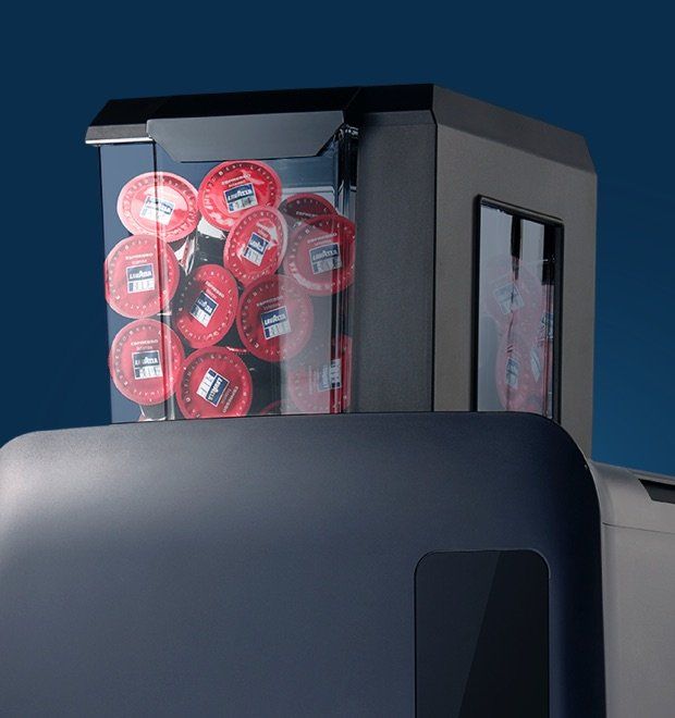 cassetto per cialde di distributore a cialde lavazza