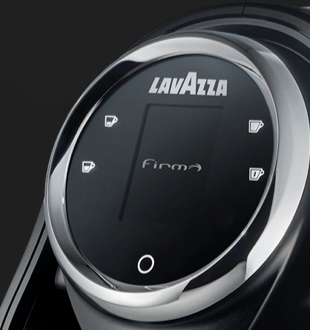 pannello controlli distributore a cialde lavazza firma