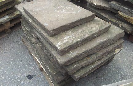 concrete slabs