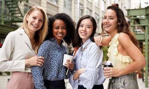 Gynecology — Group of Women Smiling in Venice, FL
