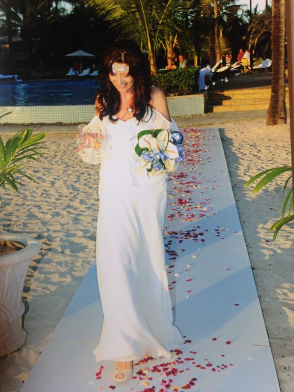 bride's dress