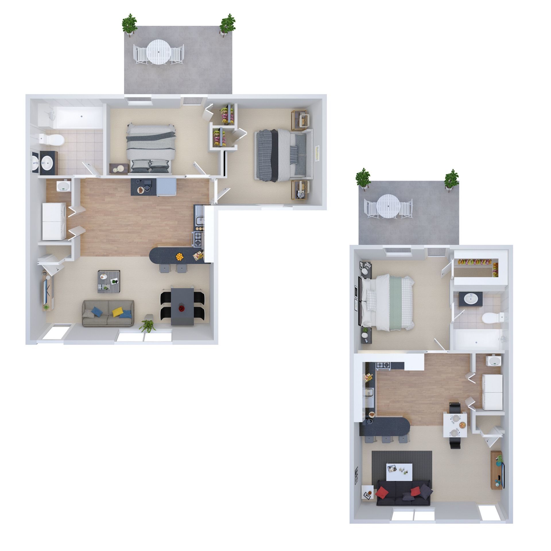 TIMBER EAST FLOOR PLANS