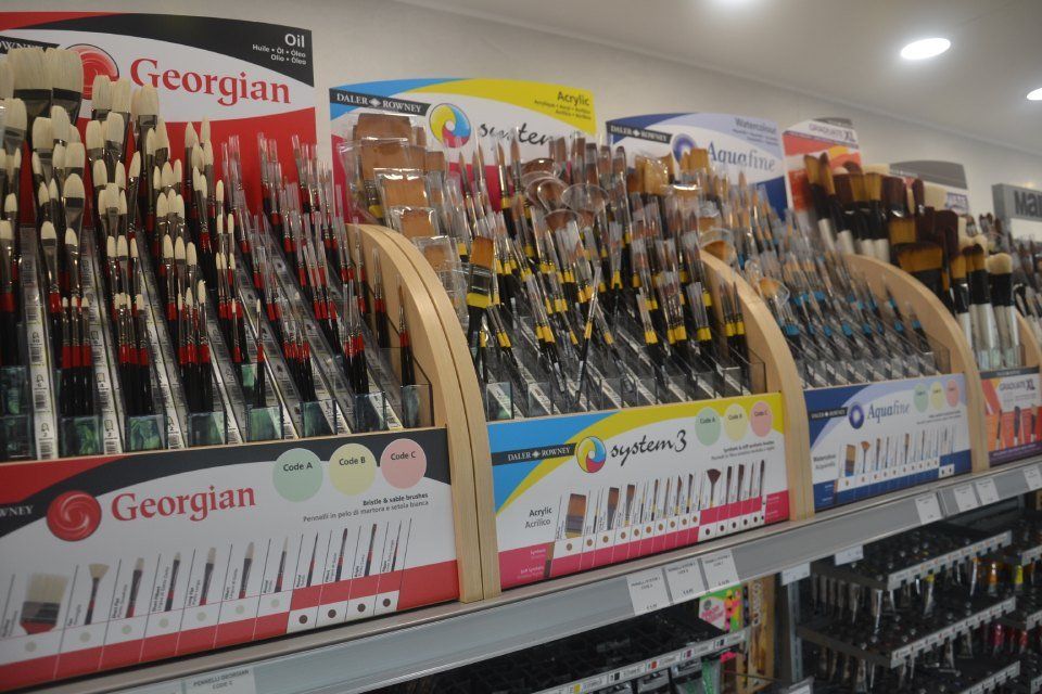 materiale per pittori