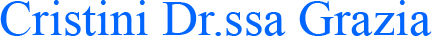CRISTINI DR.SSA GRAZIA - LOGO