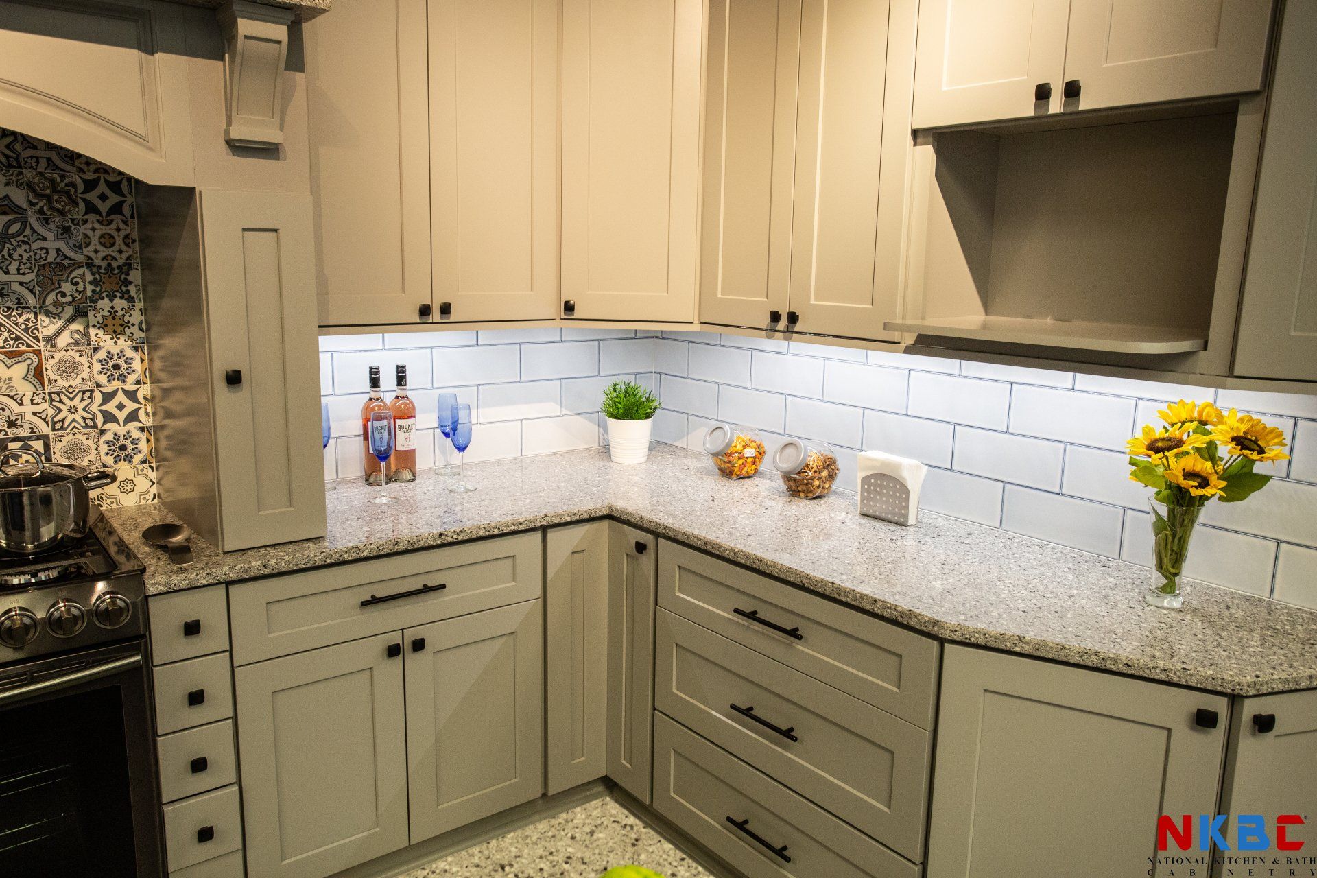 Kitchen Cabinets with Countertop