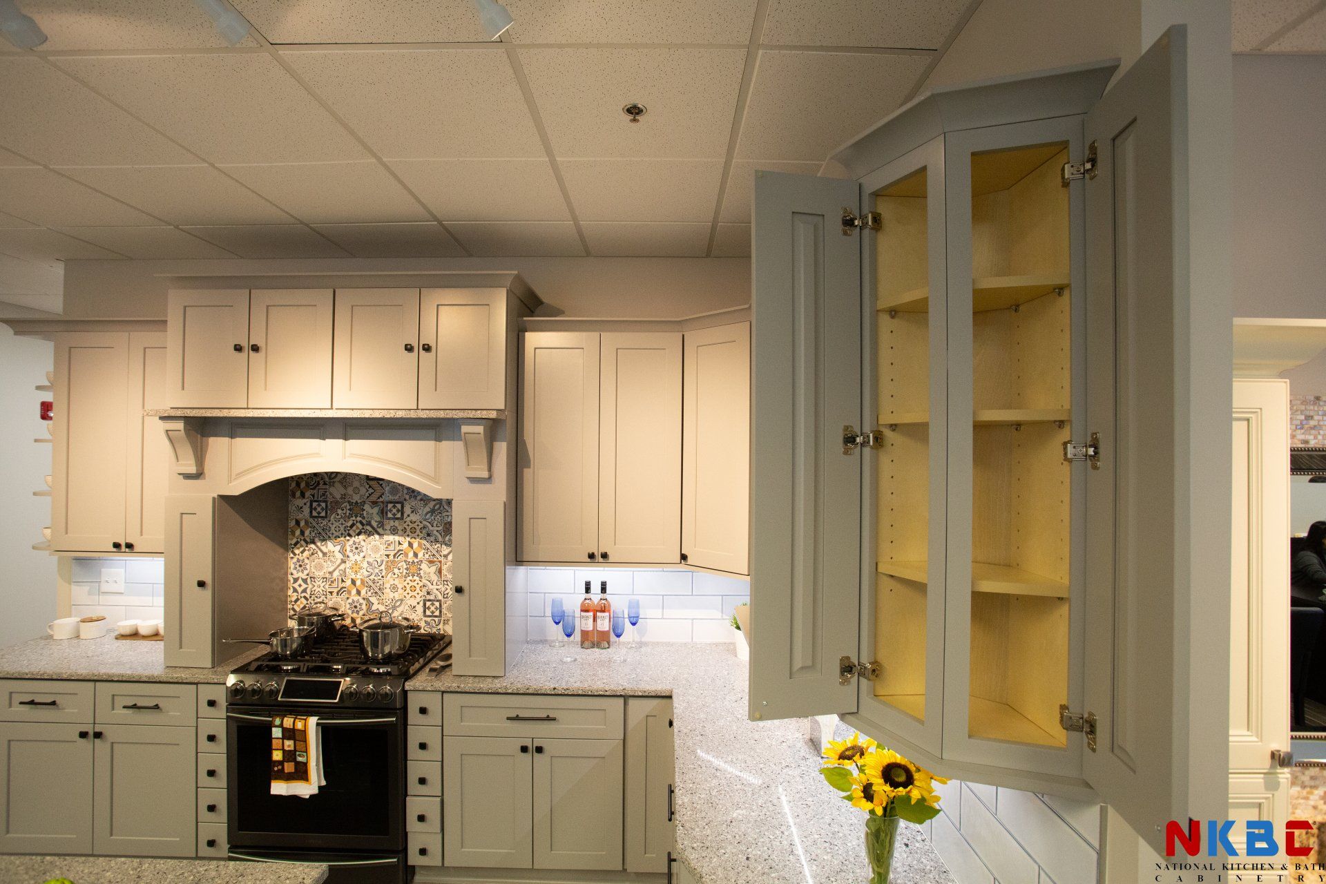 Kitchen Cabinets Opened