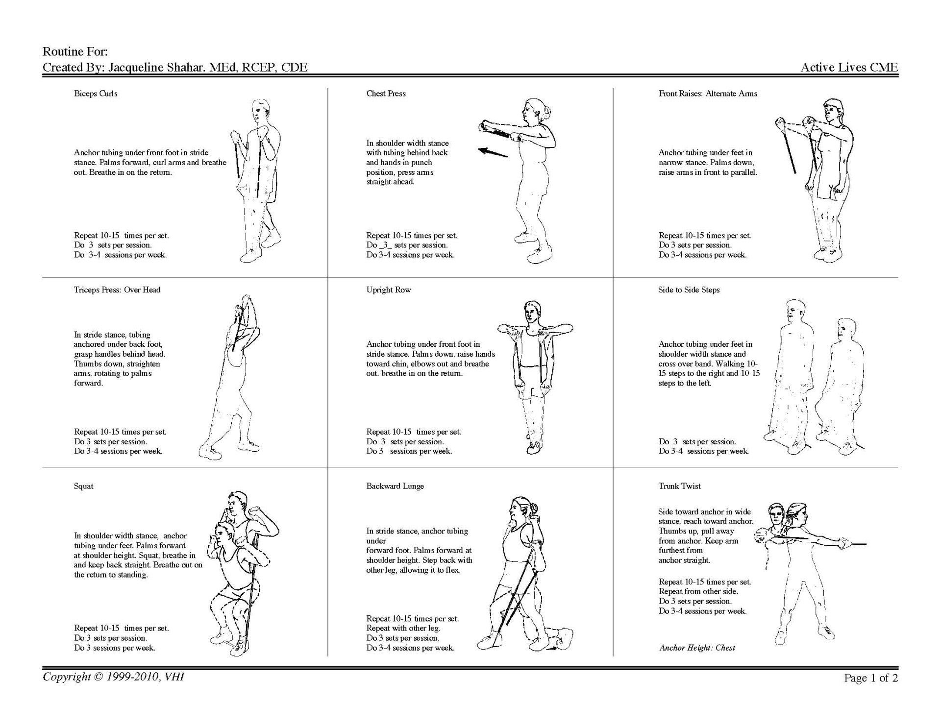 Diagram illustrating nine different Tai Chi postures, with stick figure illustrations.